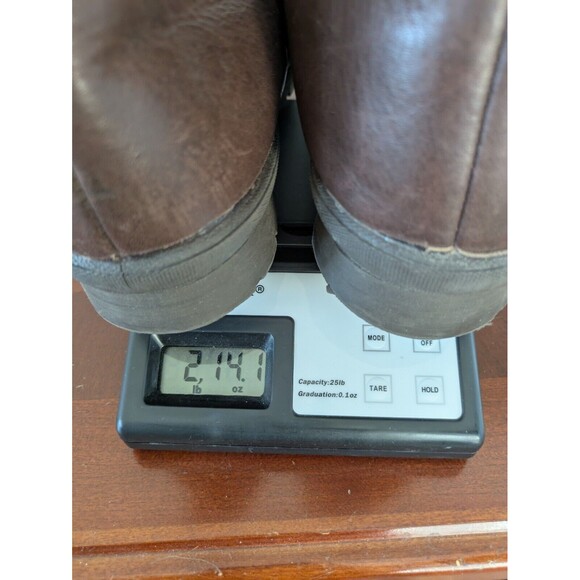 Pajar Canada Women's/ Men's Brown Leather  Tracker Side Zip Sherpa Lined Patches - Picture 11 of 11